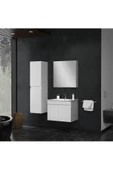 Defne 65 Cm Beyaz Banyo Dolap Takım - 7
