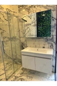 Defne 65 Cm Beyaz Banyo Dolap Takım - 1