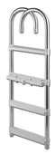 TEKNE MERDİVENİ ALÜMİNYUM 4 BASAMAK KATLANIR PASLANMAZ 105cm thumbnail 1