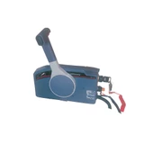 YAMAHA 703 MODEL MARŞLI TRİMLİ KUMANDA KOLU REMOTE KONTROL KOLU TEKNE VE BOT İÇİN 10 PİNLİ GAZ KOLU - 1