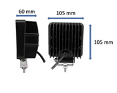 2 Adet 16 Led Kare 9-48 Volt 48 Watt Ip67 Çalışma Lambası thumbnail 5