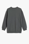 Koton Erkek Çocuk Batman Sweatshirt Lisanslı Uzun Kollu Bisiklet Yaka Pamuklu Şardonlu - 2