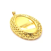 BZ Altın Kaplama Dualı Kolye Ucu TGR-189 - 4