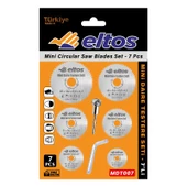 ELTOS MİNİ DAİRE TESTERE SETİ 7'Lİ MTD007 - 2
