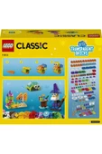 LEGO Classic Yaratıcı Şeffaf Yapım Parçaları 11013 - Çocuklar İçin Yaratıcı Yapım Seti (500 Parça) - 7