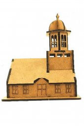 Ahşap Kız Kulesi Maketi - 3 Boyutlu Ahşap Maket eko - 1