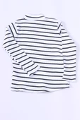 KIZ ÇOCUK BOĞAZLI TRİKO BADİ ÇİZGİLİ C41 thumbnail 3