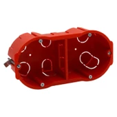 İKİLİ ALÇIPAN KASA KIRMIZI ( 10 ADET ) thumbnail 3