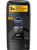 Nivea Men Erkek Stick Deodorant Deep Dimension 48 Saat Anti-Perspirant Koruma 50 ml - 1
