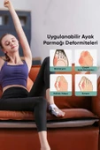 Ayak Baş Parmak Kemik Düzeltici Halluks Valgus Ayak Bakımı Bunyon Koruyucu Gece Ateli - 4