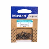 Mustad Demon Burma Fırdöndülü Klips DLT07  Standart NO:6 - 6LI thumbnail 2