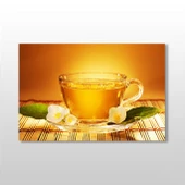 Yeşil Çay Kanvas Tablo - 1