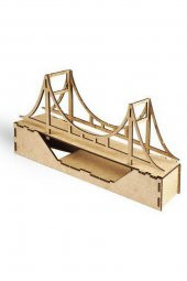 Ahşap Şehitler Köprüsü Maketi - 3 Boyutlu Ahşap Maket - 2