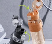 Shotay Myself Su Matarası Tritan Pembe 600Ml - 4