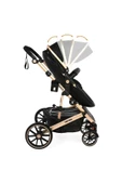 Ultra Lüx Capsule Egg Travel Sistem Bebek Arabası Siyah Rose - 3