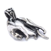 BZ 316L Çelik Jaguar Kolye Ucu TGR-563 - 3