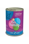 PET'S FAMİLY BALIKLI KEDİ KONSERVESİ 400 GR - 1
