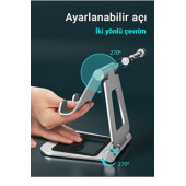 Mühlen T5 Ayarlanabilir Ergonomik Telefon Tablet Standı Füme - 3