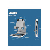 Mühlen T5 Ayarlanabilir Ergonomik Telefon Tablet Standı Füme - 8