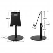Mühlen T40-3 Ayarlanabilir Ergonomik Telefon Tablet Standı Black - 4
