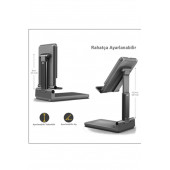 Mühlen T43 Ayarlanabilir Ergonomik Telefon Tablet Standı Black - 2