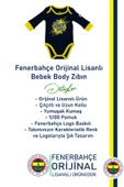Fenerbahçe Orijinal Lisanslı Yaşa Fenerbahçe Bebek Body Zıbın - 2
