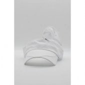 beyaz garson boy fermuarlı şapka  koşu tenis şapkası vizör şapka thumbnail 2