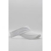 beyaz garson boy fermuarlı şapka  koşu tenis şapkası vizör şapka thumbnail 3