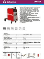 GKM 250 KOMPAKT Gazaltı Kaynak Makinası - 2