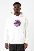 Linkin Park From Zero Beyaz Erkek 3ip Kapşonlu Sweatshirt - 1