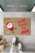 Kapı Önü Paspası Yeni Yıl Konsepti Dijital Baskı PY-175111143 - 1