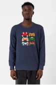 Video Game Controller Christmas indigo Erkek 2ip Sweatshirt thumbnail 1