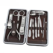 12 li Manikür Seti Çantalı - 1