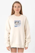 Babymonster Forever Ekru Kadın 2ip Sweatshirt thumbnail 2