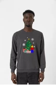Lego Man Christmas Füme Erkek 2ip Sweatshirt - 1