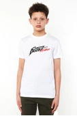 Stray Kids Chk Chk Boom Beyaz Çocuk Bisikletyaka Tshirt - 1