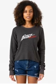 Stray Kids Chk Chk Boom Füme Ekstra Uzunkol Sweatshirt - 1