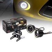 Angel Led Lamba Mercek Gündüz Sis Farı 76 Mm Beyaz - 1