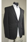 Gılapa Desenli Slimfit Erkek Tek Ceket Gri - 3
