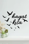 Kuzeylina 75x55 Cm Hayat Kısa Ahşap Duvar Panosu - 1