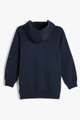 Koton Lacivert Çocuk Düz Sweatshirt - 2