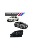 Fluence - Megane 3 Havalandırma Izgarası Sağ Köşe Yan Krom Uçlu 687606450R - M3746B - 4