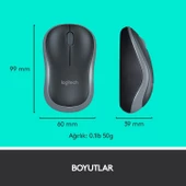 Logitech MK270 Kablosuz Klavye Mouse Set (920-004525) - 8