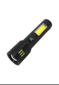 Panther Usb Sarjlı Fonksiyonlu El Feneri 6218 - 1