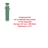 Römork Lift 4 Kademe 63 cm Dana Gözlü-Mafsallı 10 Ton-114065 - 2