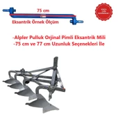 Alpler Pulluk Orjinal Pimli Yuvarlak Eksantrik Mili thumbnail 2