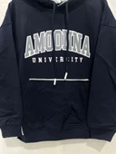 uğurböceğiçocuk Amoonna Yazı Baskılı Kapuşonlu Sweat 42491 - 5