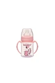 BABY TİME BT078 PEMBE GENİŞ AĞIZ KULPLU PP BİBERON 150 ML - 1