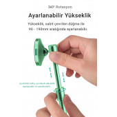 Mühlen PH058 Ayarlanabilir Ergonomik Manyetik Telefon Standı Green - 7