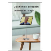 MÜHLEN PH058 Ayarlanabilir Ergonomik Manyetik Telefon Standı Silver - 4